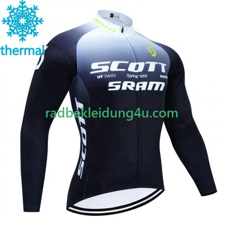 Radtrikot Winter Thermal Fleece Scott Sram 2023